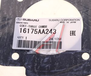 Прокладка SUBARU Impreza (05-) заслонки дроссельной OE 16175-AA243