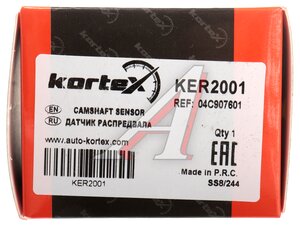 Датчик положения распредвала VW Golf (13-) SKODA Octavia (13-) KORTEX KER2001, 04C907601
