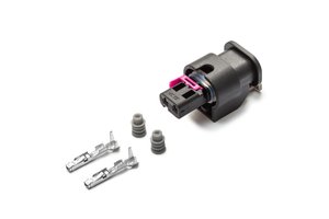 Разъем VW AUDI SKODA 2-х контактный форсунок CARGEN AX8212S, 4H0973702A