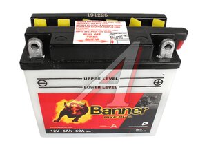 Аккумулятор BANNER Bike Bull 6А/ч 6СТ6 12N5.5-3B 506 011 004