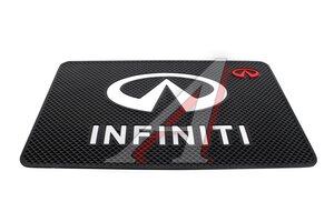 Коврик на панель приборов противоскользящий 19,5х13см INFINITI 864408, INFINITI