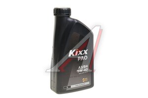 Масло моторное KIXX PAO A3/B4 5W40 синт.1л L2110AL1R1, KIXX 5W40