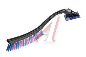 Щетка для снега со скребком 55см сине-сиреневая KRAFT KT 830060