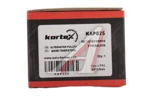 Муфта FORD Transit (06-) генератора обгонная KORTEX KAP025, 535012810