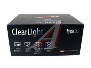 Лампа светодиодная H11 X5 3000K Type CLEARLIGHT CLX5LED30H11-2