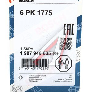 Ремень приводной поликлиновой 6PK1775 BOSCH 1987946035