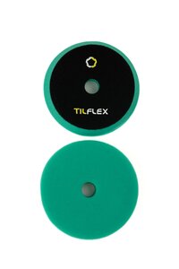 Круг полировальный на липучке с отверстием 150х25мм зеленый TILFLEX TL56