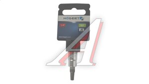 Головка торцевая 1/4" TORX T27 37мм HOEGERT TECHNIK HT1S646