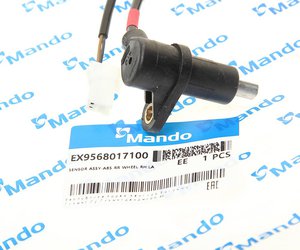 Датчик АБС HYUNDAI Matrix (01-) колеса заднего правого MANDO EX9568017100, 95680-17100