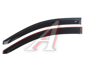 Дефлектор двери PEUGEOT Expert (07-14) (широкий) 2шт. COBRA TUNING PE12207