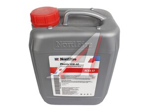Масло моторное NF Phenix 10W40 п/синт.5л JCB NFME0001040/5, NORD FIRE