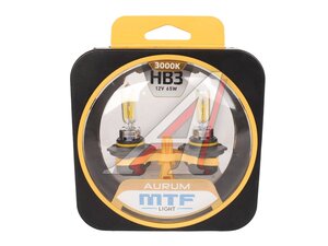 Лампа 12V HB3 65W P20d комплект MTF HAU12B3