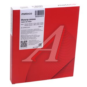 Фильтр воздушный салона MAZDA 3 (03-08),5 (05-) (2шт.) METACO 1010-023, LA346/S, BBM4-61-J6X