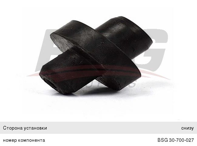 Опора FORD Transit (85-) радиатора BSG BSG30700027