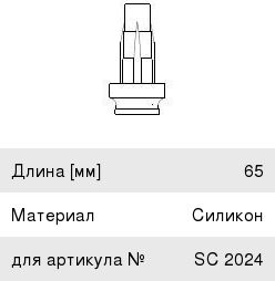 Наконечник свечной PEUGEOT 206,307,Partner CITROEN C2,C3,C4,Berlingo катушки зажигания STARTVOLT STC2024, 5502008, 5963.21
