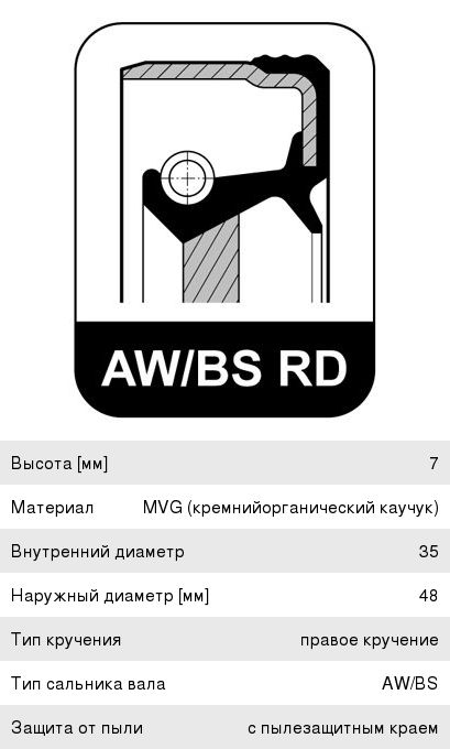 Сальник распредвала OPEL Astra,Corsa,Omega,Vectra передний ELRING 702.269