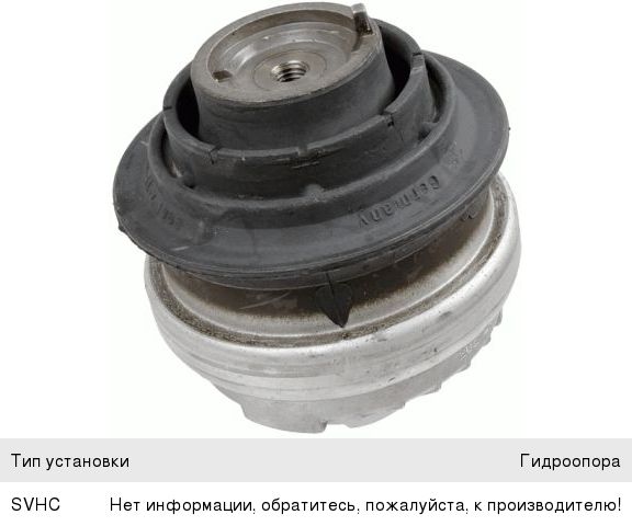 Опора двигателя L/R  MB W202/203/210/211