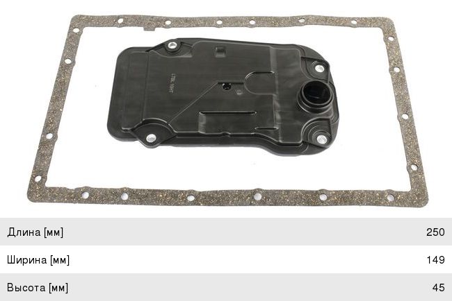 Фильтр масляный АКПП TOYOTA Crown (05-) (с прокладкой) JS ASAKASHI JT439K, 35330-30090