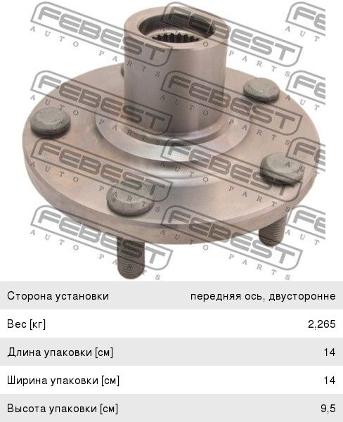 СТУПИЦА ПЕРЕДНЯЯ