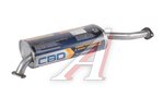 Глушитель GREAT WALL Hover H3,H5(09-) CBD