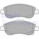 Колодки тормозные HONDA CR-V 3 (07-) передние (4шт.) DELPHI