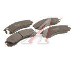 Колодки тормозные MITSUBISHI Outlander (06-) передние (4шт.) KORTEX