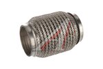 Гофра глушителя 60х120 трехслойная WIRE MESH нержавеющая сталь CBD