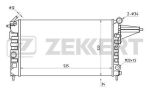 Радиатор охл ZEKKERT MK-1014 OPEL VECTRA A ###