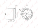 Ролик натяжной MAZDA Tribute (00-03) ремня ГРМ LYNX