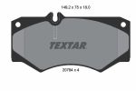 Колодка торм. TEXTAR 2078401 W463