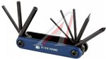 Набор ключей складной YC-270 Bike Hand (8 ключей)