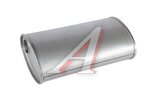 Глушитель овальный D=228x143мм L=400 (отверстия с разных сторон по центру/смещенное 1:1) d=51мм CBD