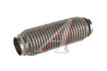Гофра глушителя 40х200 трехслойная WIRE MESH нержавеющая сталь CBD