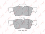 Колодки тормозные MERCEDES E (W211,W212),S (W220,W221) задние (4шт.) LYNX