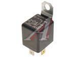 Реле электромагнитное 12V 4-х контактное 40А замыкающее с кронштейном (IP66) АВАР