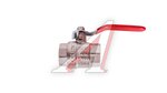 Кран шаровый cтальная ручка 3/4" вн.-вн.