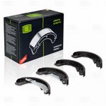 Колодки тормозные OPEL Astra F,Corsa A,B,C,Tigra B задние барабанные (4шт.) TRIALLI