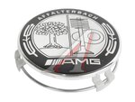 Заглушка литого диска АМГ дерево цвет 71-74