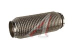Гофра глушителя 60х230 трехслойная WIRE MESH нержавеющая сталь CBD