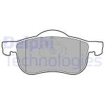 Колодки тормозные VOLVO S80 (98-06),V70 (96-00),XC70 (97-07) передние (4шт.) DELPHI