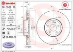 Диск тормозной MERCEDES E (W213) передний (1шт.) BREMBO