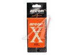 Ароматизатор подвесной пластина (тутти-фрутти) X-Version Orange AREON