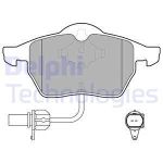Колодки тормозные VW Passat B5 AUDI A4,A6 передние (4шт.) DELPHI