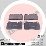 Колодки тормозные AUDI A7 (15-) передние (4шт.) ZIMMERMANN