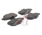 Колодки тормозные MERCEDES E (W211) (2.0/3.5) (02-) передние (4шт.) HSB
