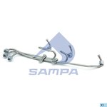 Трубка топливная RENAULT Premium (01-) высокого давления 4-6 цилиндра (комп. 3шт.) SAMPA