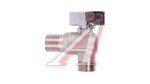 Кран шаровый угловой 1/2" 1/2" TST