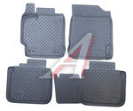 Коврик салона TOYOTA Camry (11-) полиуретан (4 предм.) NORPLAST