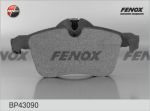 Колодки тормозные OPEL Astra G (1.8/2.2 16V),Zafira A,B (1.6/1.8) передние (4шт.) FENOX