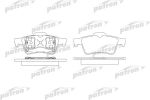 Колодки тормозные NISSAN Primera (P12E) (00-) задние (4шт.) PATRON